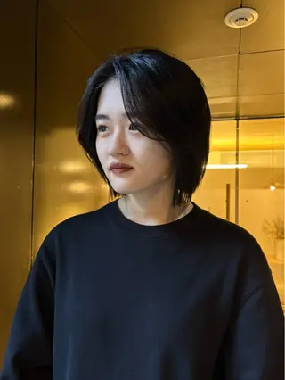 ショート カラー ボブ/レイヤーカット ✂︎ AYUMIのヘアスタイル