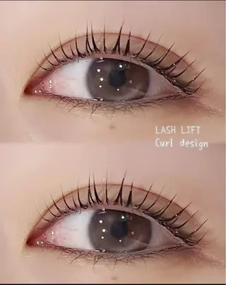 マツエク・マツパ 現在 使われていませんのヘアスタイル