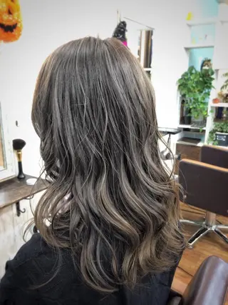 ロング カラー 北本/髪質改善/店長 岩渕 元気のヘアスタイル