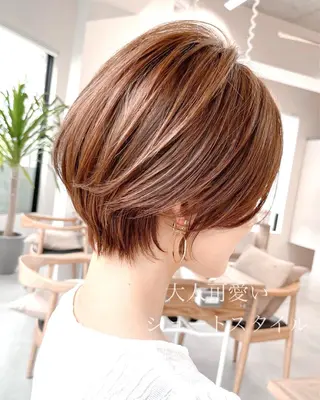 ショート 艶髪ショートの匠✂️ 錦糸町佐藤店長のヘアスタイル