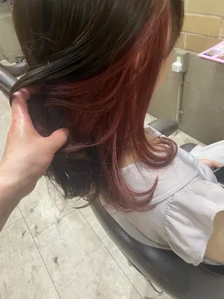 ミディアム ヘアメイクエルテ Yukikoのヘアスタイル