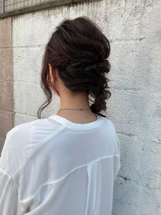 ヘアアレンジ ヘアアレンジ にいた　かづしげのヘアスタイル