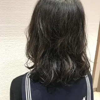 パーマ 韓国ヘア/レイヤー/ 🤍ayumuのヘアスタイル