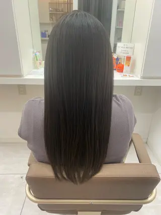 ロング 馬渕 由梨のヘアスタイル