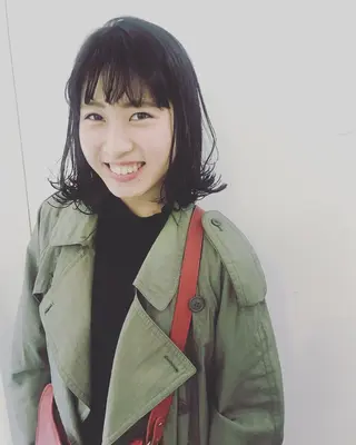 ショート pole/apartment所属・💓パーマ，💗 レイヤーカットのヘアスタイル