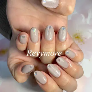 セミロング ネイル nail salon Revymoreのネイルデザイン