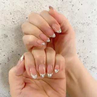 ロング カラー パーマ ヘアアレンジ メンズ キッズ ネイル マツエク・マツパ アイブロウ Salon Ｋのネイルデザイン