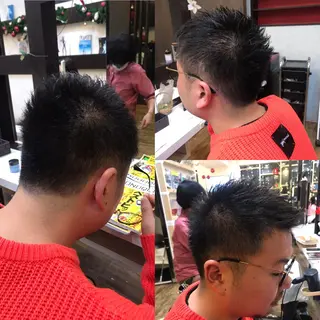 ショート メンズ 赤羽、髪質改善サロン 吉野リョウスケのヘアスタイル