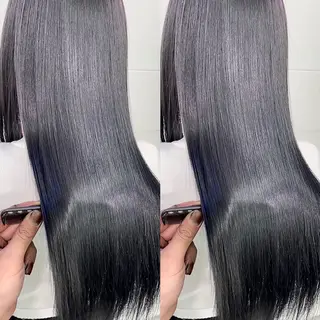 ロング カラー カラー×エクステ grow渋谷西口のヘアスタイル