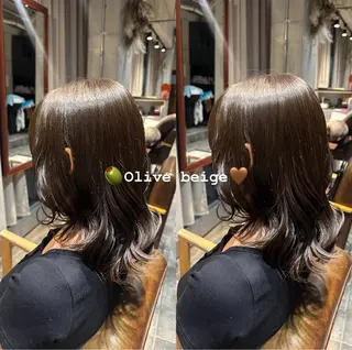 ミディアム カラー 💞Miu / 透明感カラー💞のヘアスタイル