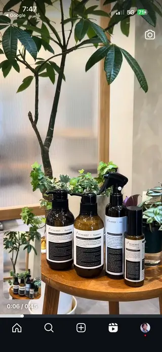 ORGA所属・飯塚 朋代のヘアスタイル