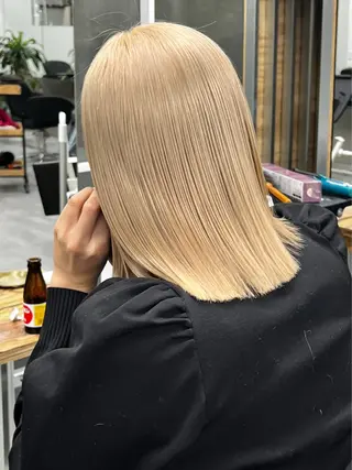 ミディアム カラー welring hair salonのヘアスタイル