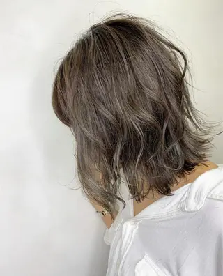 セミロング カラー 綺麗な髪質にしたい方 限定🌈清水 祥のヘアスタイル