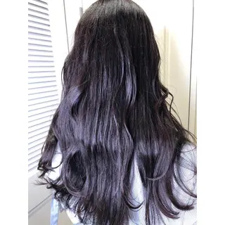 セミロング kawabe maikoのヘアスタイル