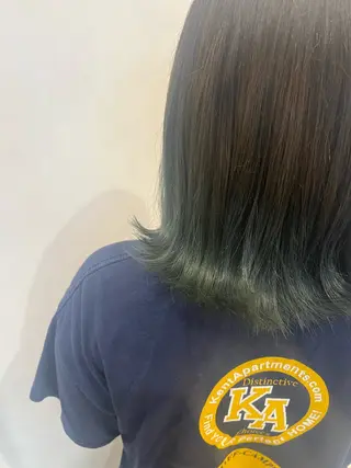 ミディアム カラー 🟦メンズ特化🟦 たかしま　あさひのヘアスタイル