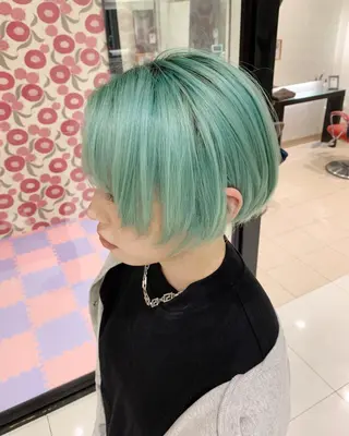 ショート カラー EARTH石巻店 尾形  裕のヘアスタイル