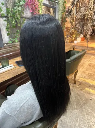 ロング カラー 稲田 里菜のヘアスタイル