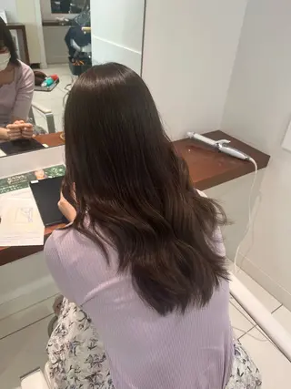 ロング カラー 似合わせ 垢抜け🌟 AKINOのヘアスタイル