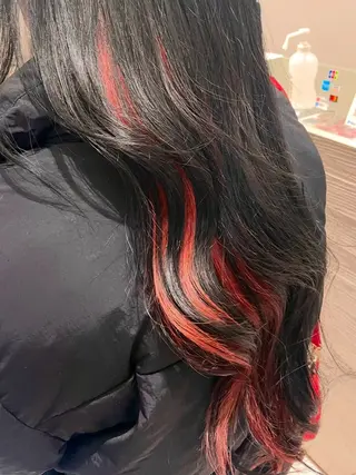 ロング カラー ヘアアレンジ .⋆⟡💖 Marin💖⟡⋆.のヘアスタイル
