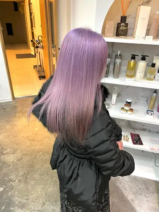 カラー いざわりお /梅田/ブリーチのヘアスタイル