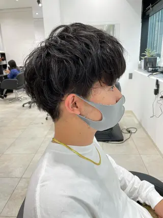 メンズ 富田 菜月のヘアスタイル