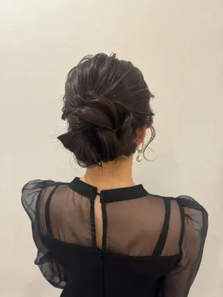 ロング ヘアアレンジ Mikazuki オーナーTeradaのマツエク・マツパデザイン