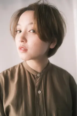 ショート カラー パーマ ショートボブ髪質改善 縮毛矯正のプロ山道潤のヘアスタイル