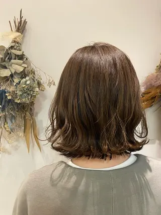 ショート 🌷レイヤー縮毛/ 艶カラー/ami🌷のヘアスタイル