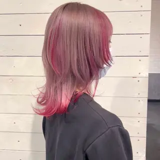 ミディアム カラー ブリーチ特化💛 RYUTOのヘアスタイル