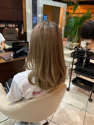 ミディアム 下島 優人のヘアスタイル