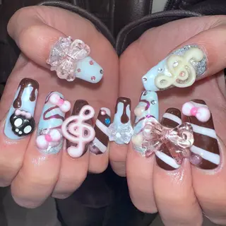 ネイル 🎶個性派ネイル💅 /Komachi❤️のネイルデザイン