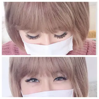 カラー パーマ ヘアアレンジ キッズ ネイル マツエク・マツパ 神山 ビューティー・アイのマツエク・マツパデザイン