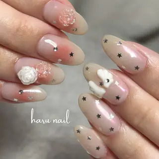 ネイル haru nail所属・harunail Shionのネイルデザイン