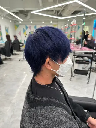 カラー メンズ ayu ♥のマツエク・マツパデザイン