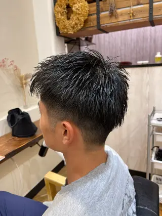 ショート メンズ 佐藤 海璃のヘアスタイル