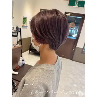 ショート カラー 坂井田 浩樹のヘアスタイル