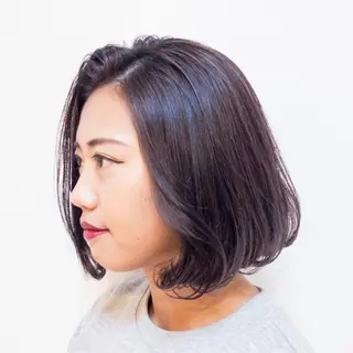 ショート カラー 尾籠 美幸 (オゴモリ ミユキ)のヘアスタイル