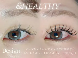 マツエク・マツパ DROP ERIKAのマツエク・マツパデザイン