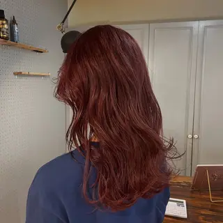 ミディアム カラー 🤩噂のMr.髪ポジ ティブ®️yu🤩のヘアスタイル