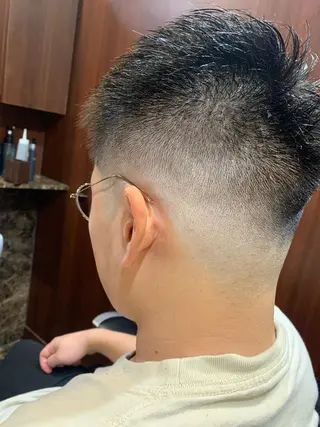 ショート メンズ 羽木 隆徒のヘアスタイル