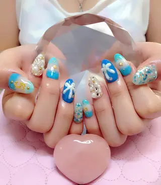 ネイル 🩵池袋heart nail🩵のネイルデザイン