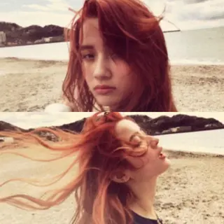 ロング 逗子葉山 ナオイカイラのヘアスタイル