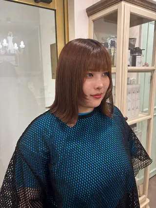 ショート 美容室ORIKA AI レイヤーカットのヘアスタイル