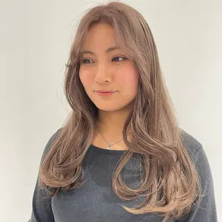 ロング 🎟暖色カラー /アレンジ🎀くるみのヘアスタイル