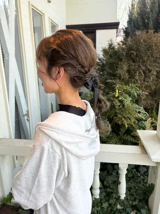 ヘアアレンジ 江原 彩華のヘアスタイル