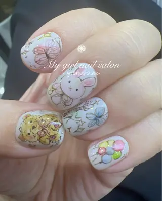 ネイル MyGirl ネイル東村山のネイルデザイン