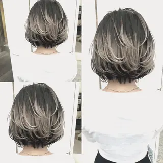 ショート カラー ヘアアレンジ ブリーチ＆カラーが 得意☀️望月宣雄☀️のヘアスタイル