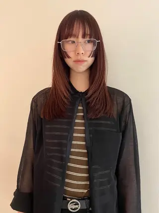 セミロング 似合わせヘア 🪶remiのヘアスタイル