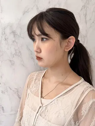 小顔カット/レイヤー 【WiLL】加藤のヘアスタイル