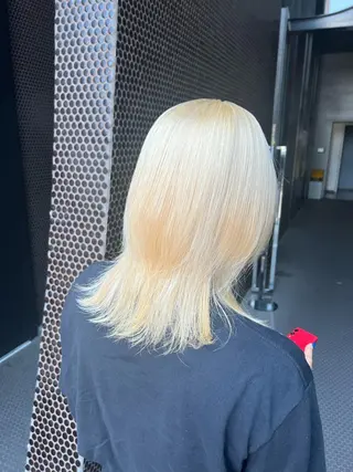 セミロング MIZUKI 〰️🤍のヘアスタイル